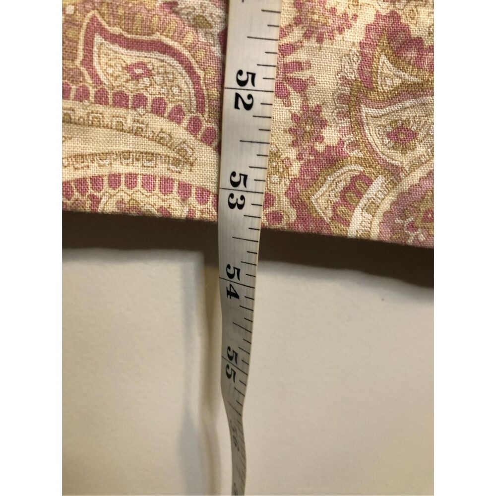 Y2K Casual Corner Paisley Linen Maxi Dress size 8  summer breathable vacation Ea - Picture 7 of 9